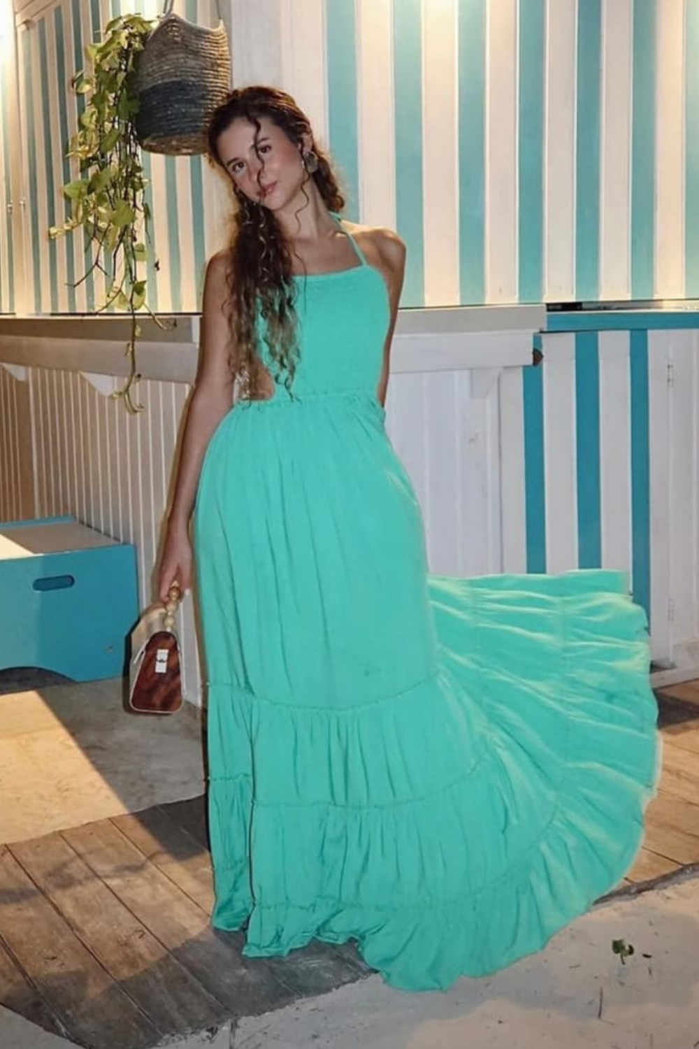 Emerald Maxi Dress