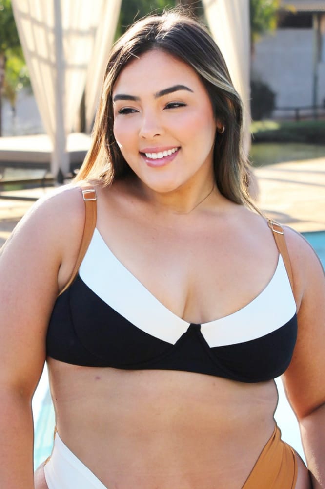 Plussize Eclipse Underwire Bikini Top