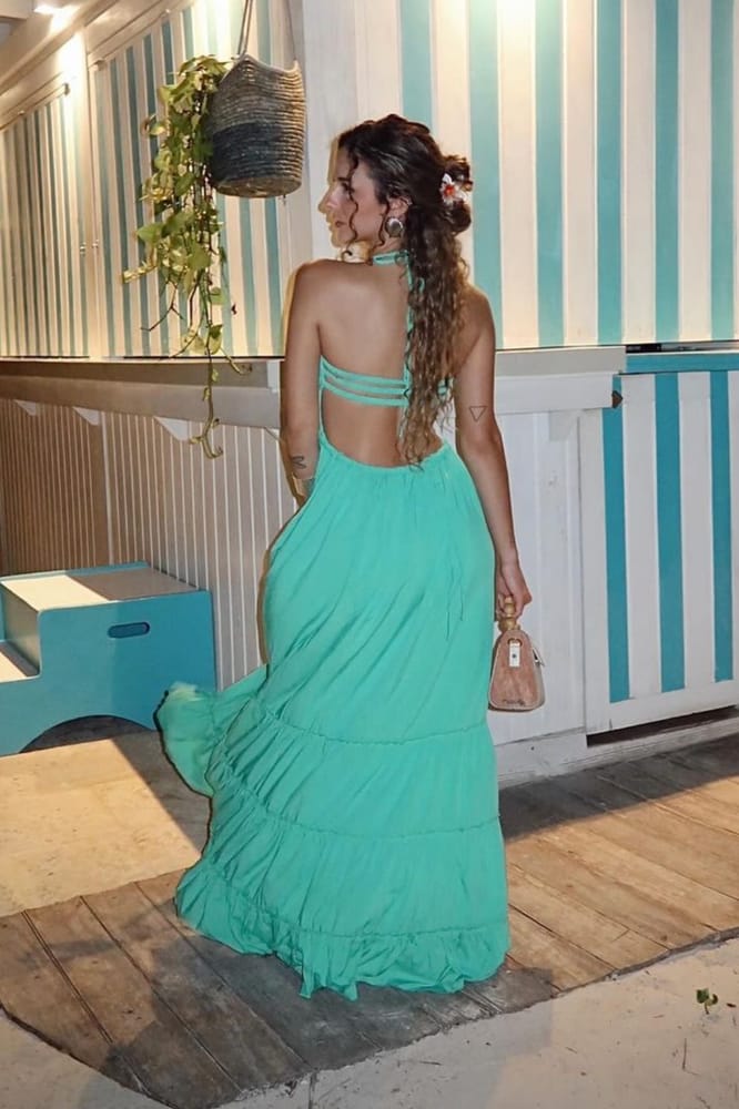 Emerald Maxi Dress